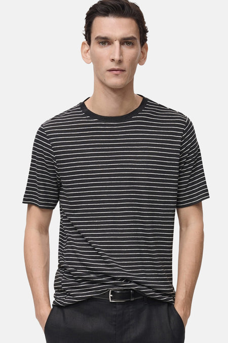 T-shirt (korte mouwen) Zwart - MANGO
