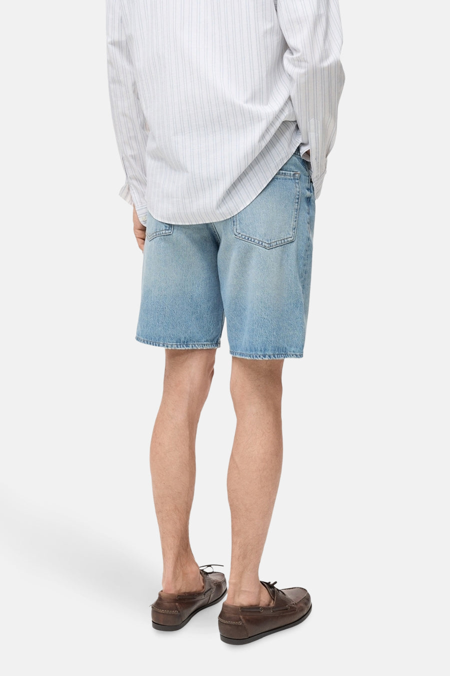 Short - light blue denim - MANGO