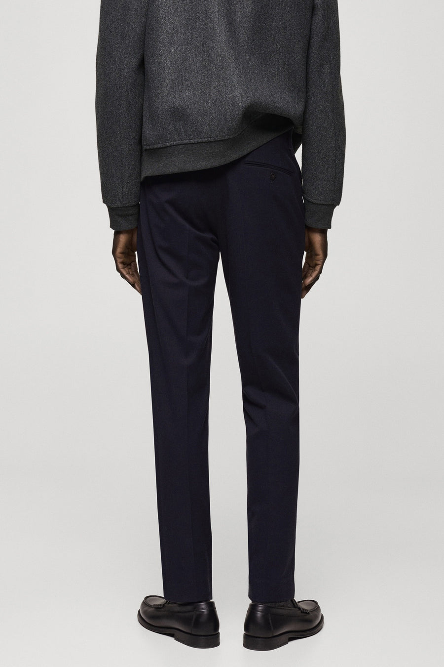 Kostuumbroek - Donkerblauw - MANGO