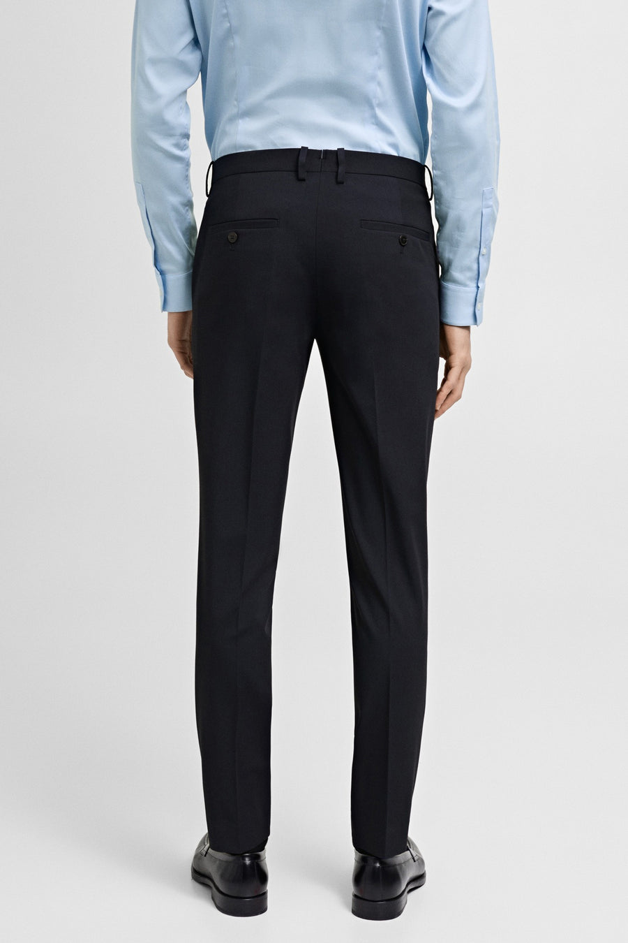 Kostuumbroek blauw - MANGO - MANGO - 3