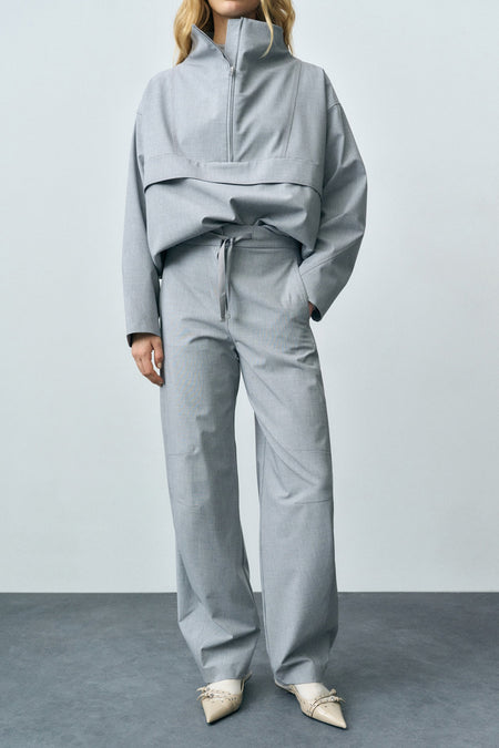 Broek Grijs - Mango