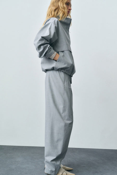 Broek Grijs - Mango