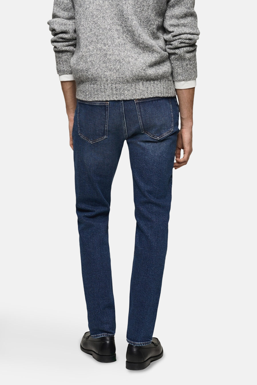 JEANS JAN - mid blue denim - MANGO