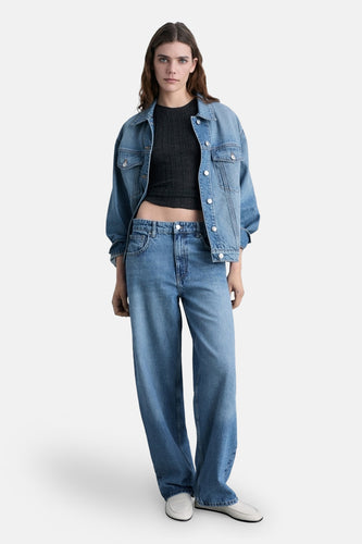 CARLO - mid blue denim - MANGO - 5