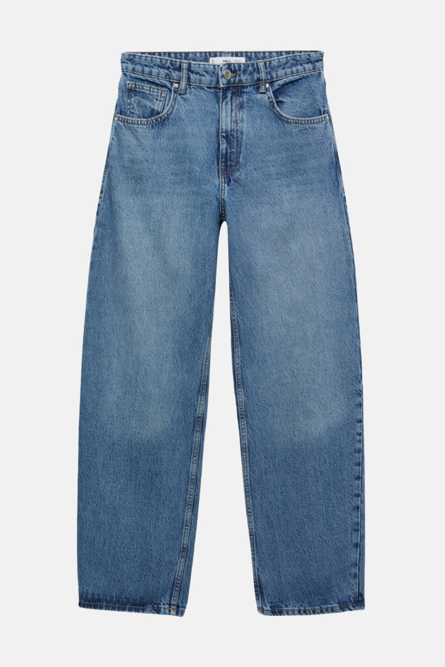 CARLO - mid blue denim - MANGO - 5