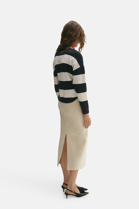 Pull col O Bleu - MANGO