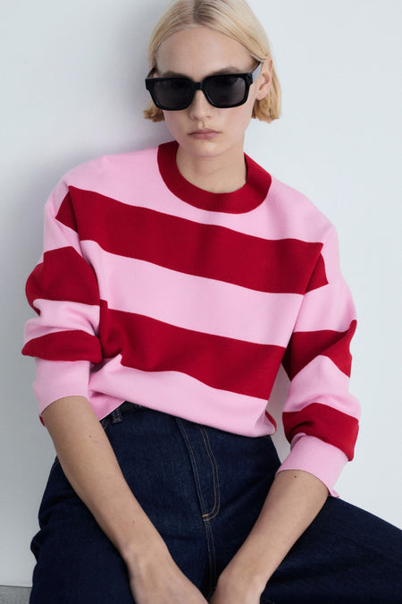 Pull col O Rouge - MANGO