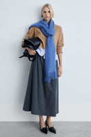 Pull met ronde hals - bruin