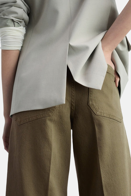 Jeans coloré Brun - Mango