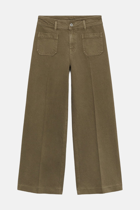 Jeans coloré Brun - Mango