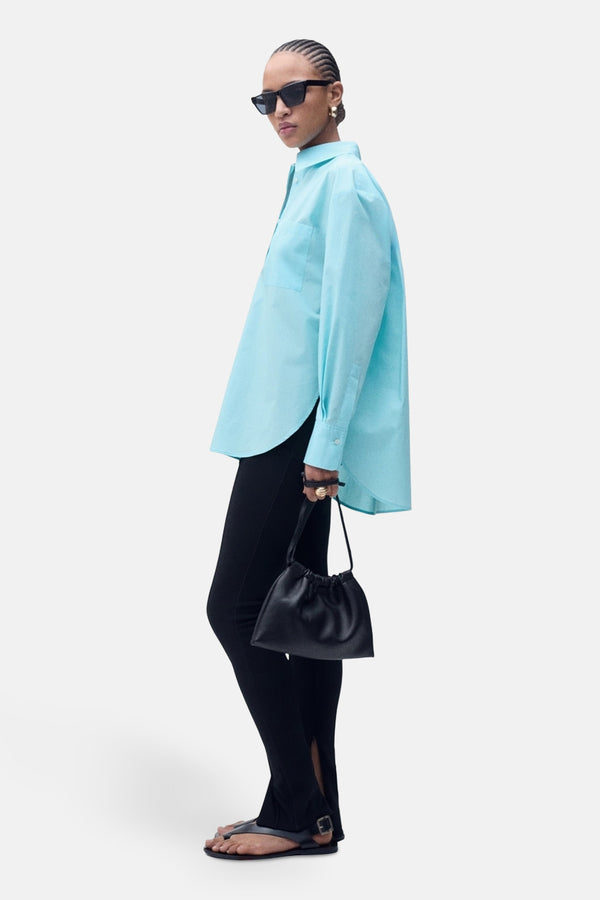 Hemd (lange mouwen) Blauw - Mango