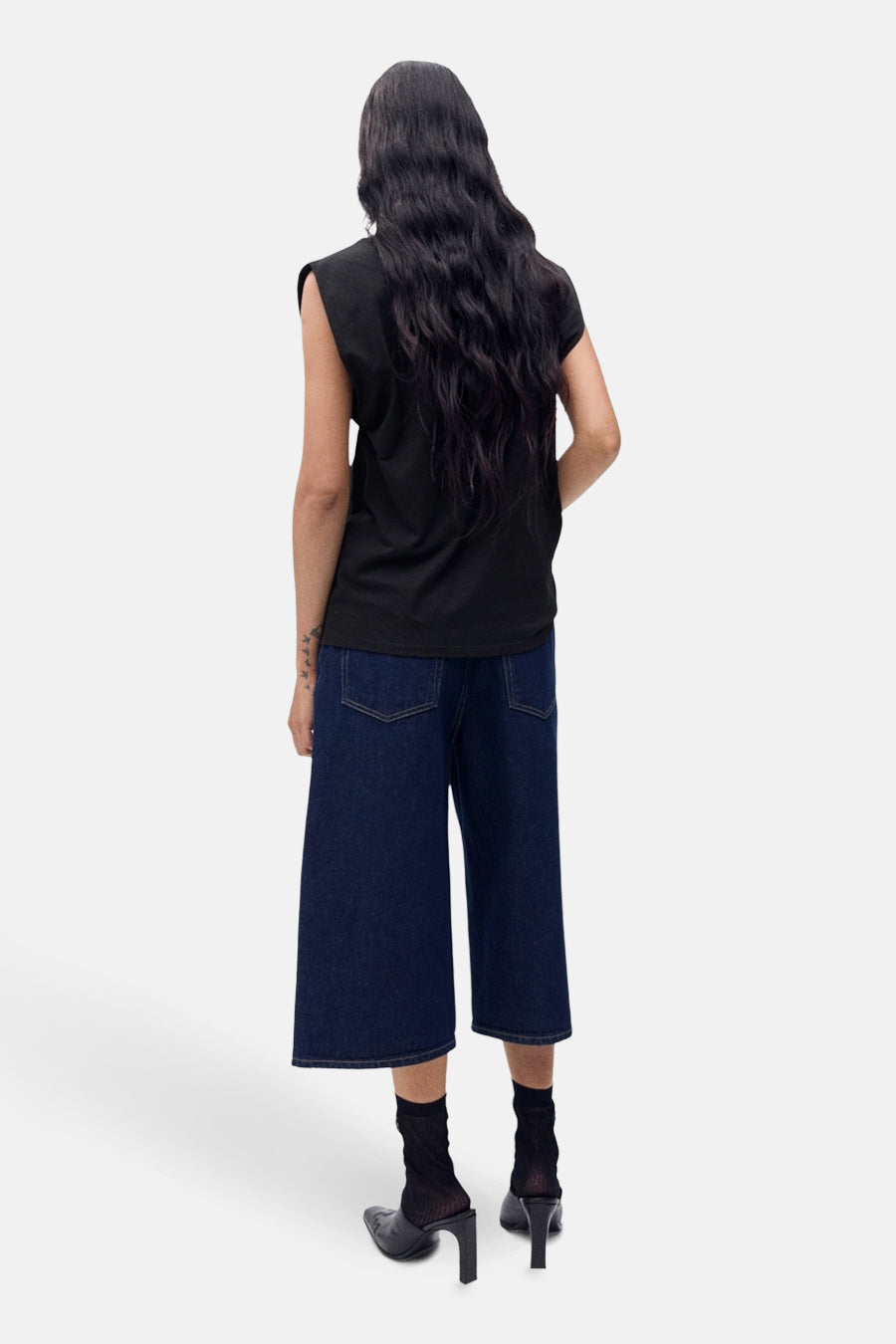 Top (sans manches) Noir - MANGO