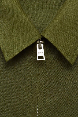 Korte jas - groen - MANGO