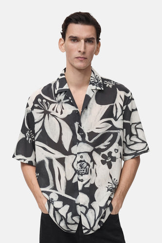 Hemd met korte mouwen - multicolor - MANGO