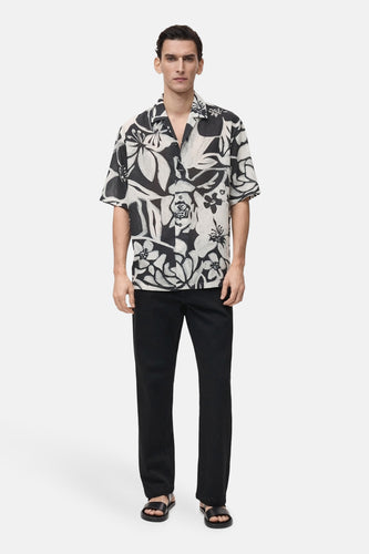 Hemd met korte mouwen - multicolor - MANGO