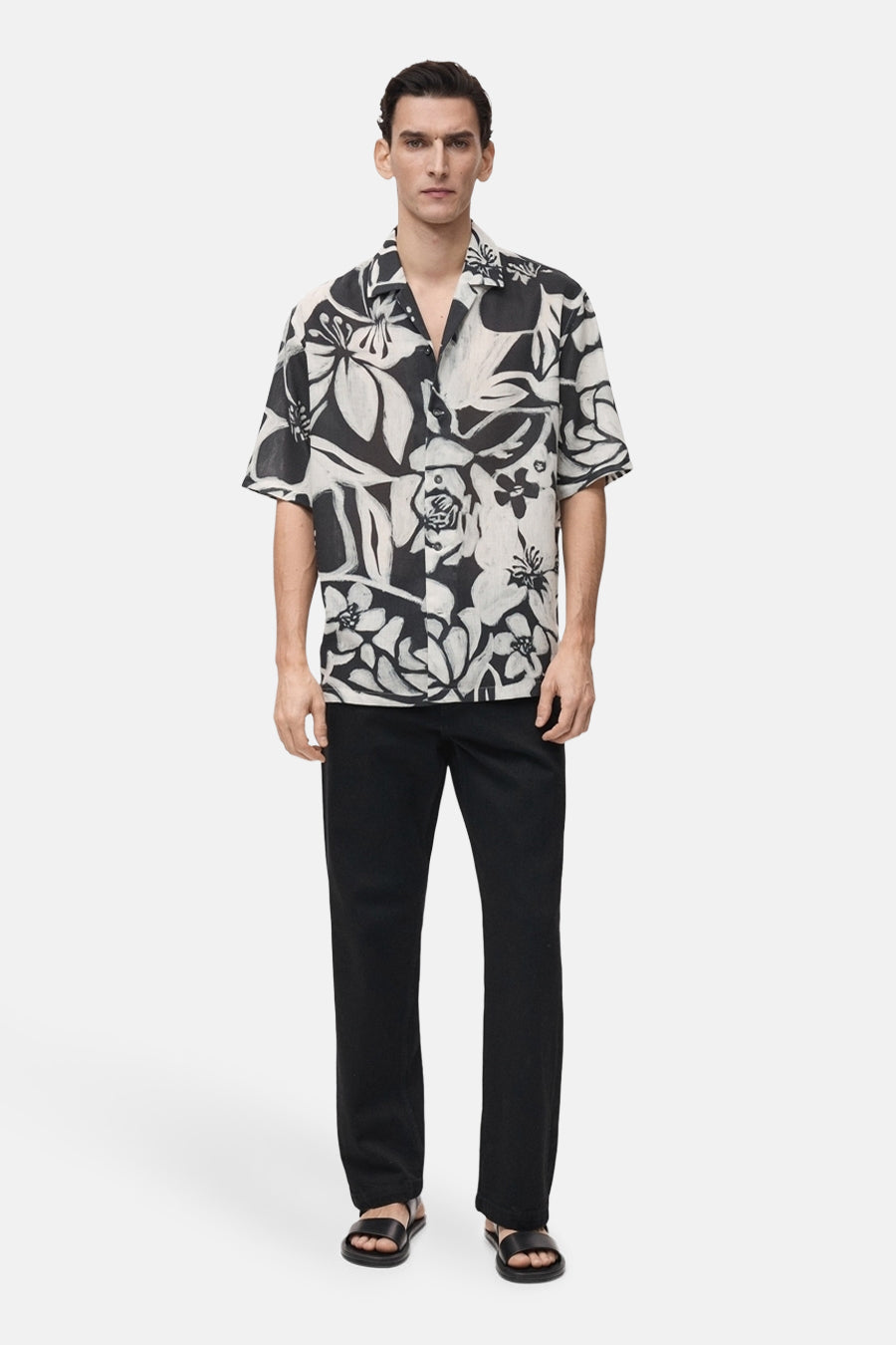 Hemd met korte mouwen - multicolor - MANGO