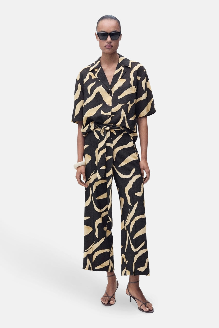 Broek - Zwart - MANGO