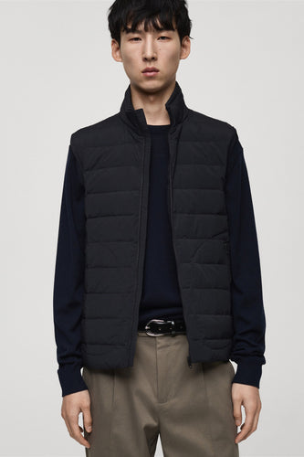 Veste sans manches - bleu - MANGO