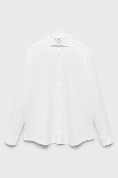 Chemise (manches longues) Blanc - Mango