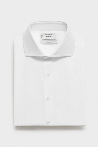 Chemise (manches longues) Blanc - Mango
