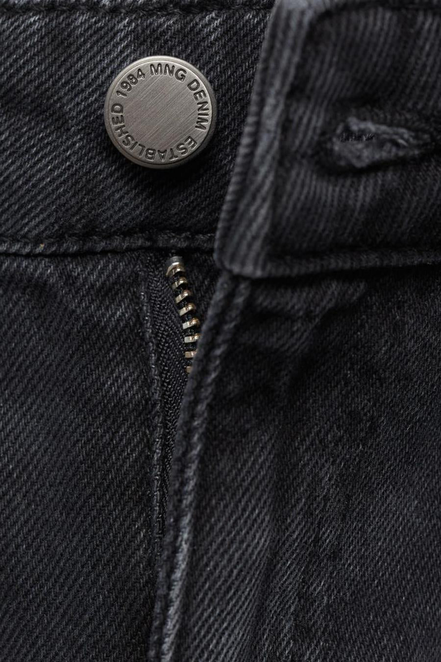 DAPHNE - dark grey denim - MANGO - 4