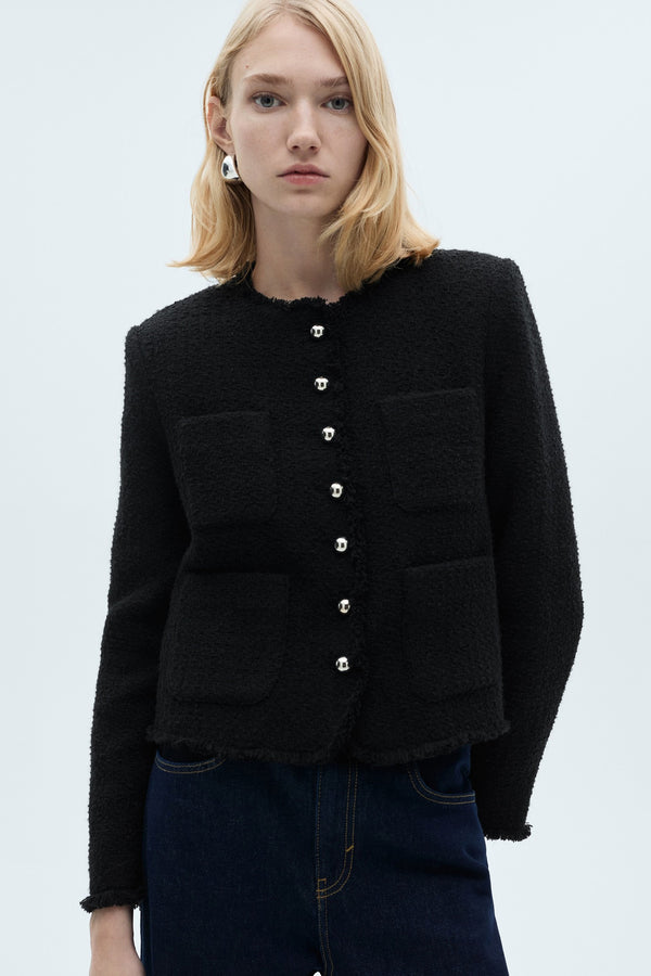 Blazer Zwart - Mango