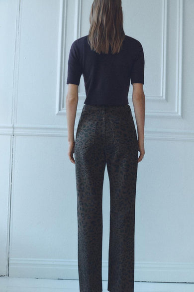 Pantalon coloré - brun