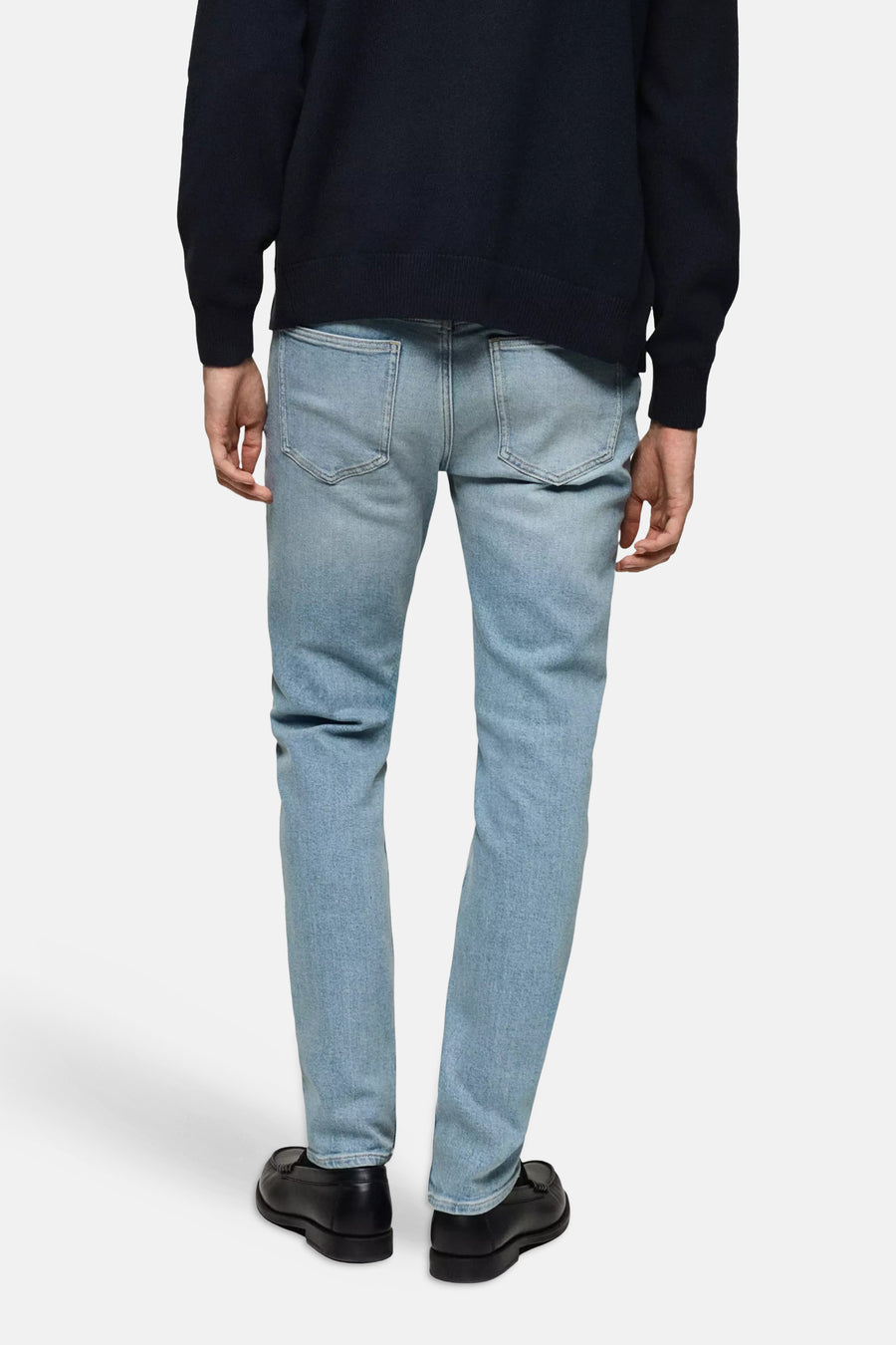 Jeans slim light blue denim - Mango