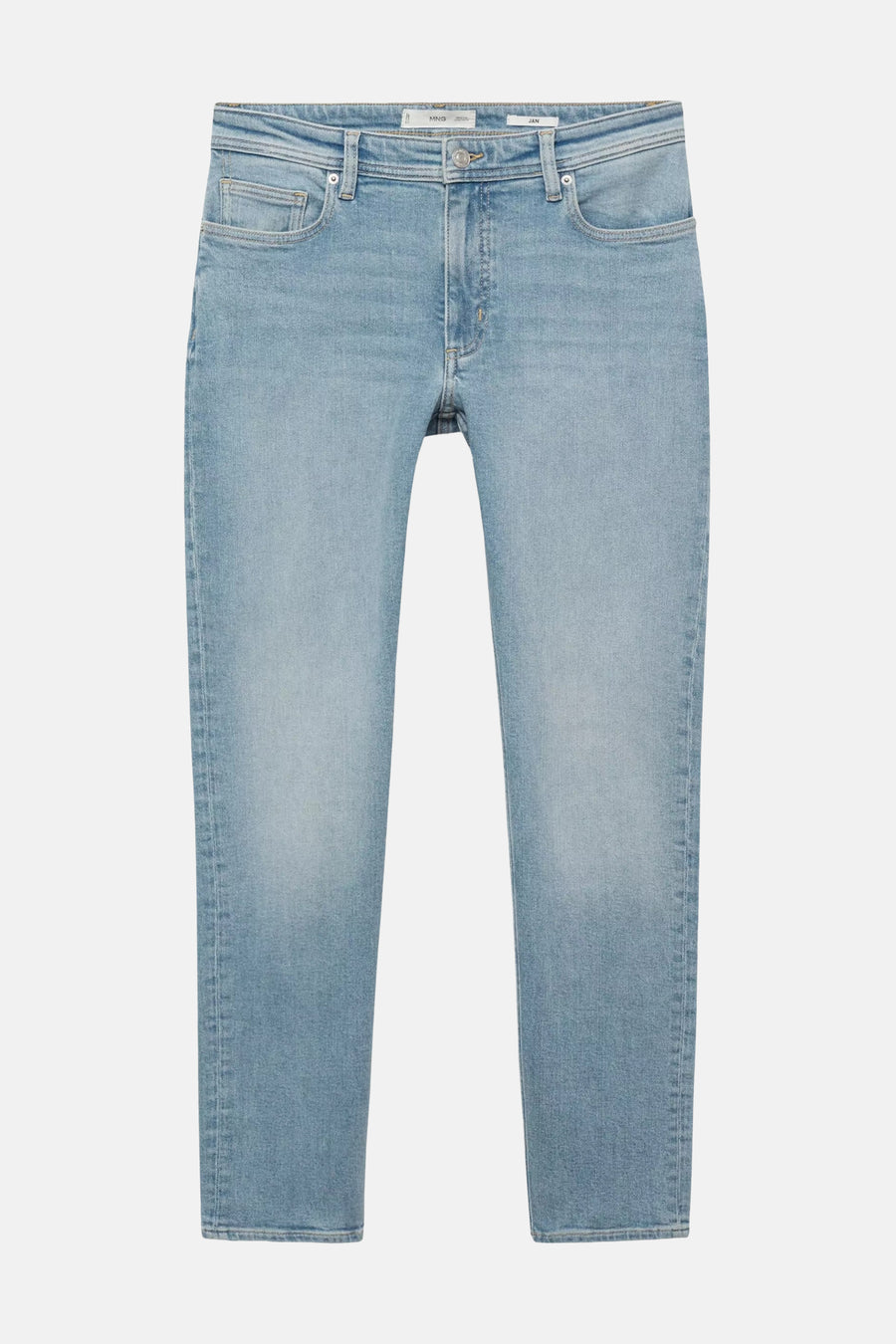 Jeans slim light blue denim - Mango