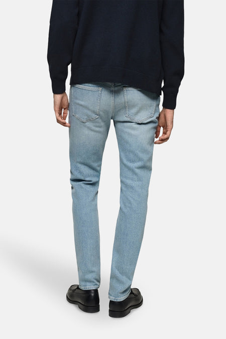 Jeans slim Light blue denim - Mango
