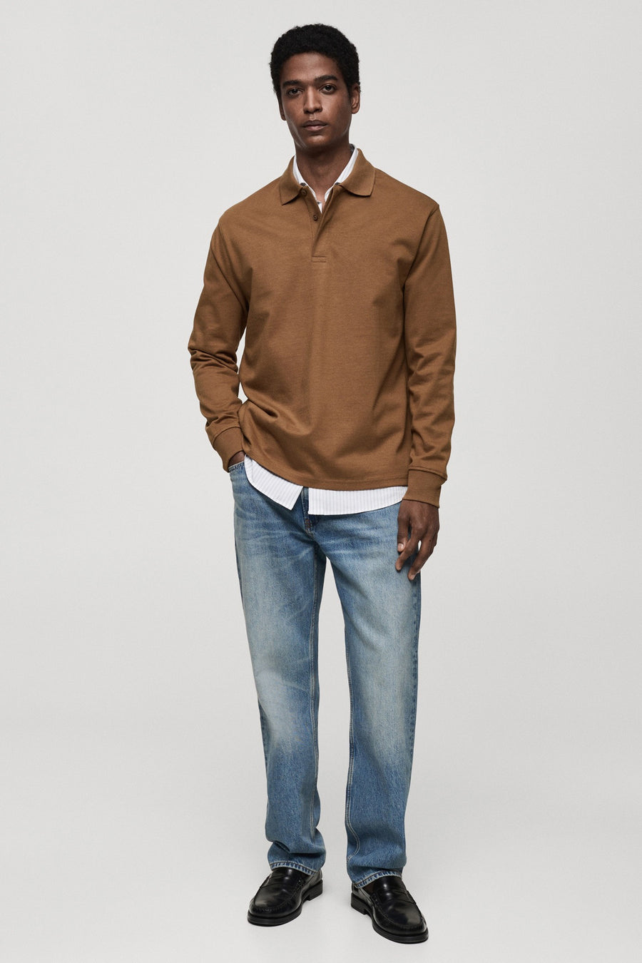 Sweater - bruin - MANGO