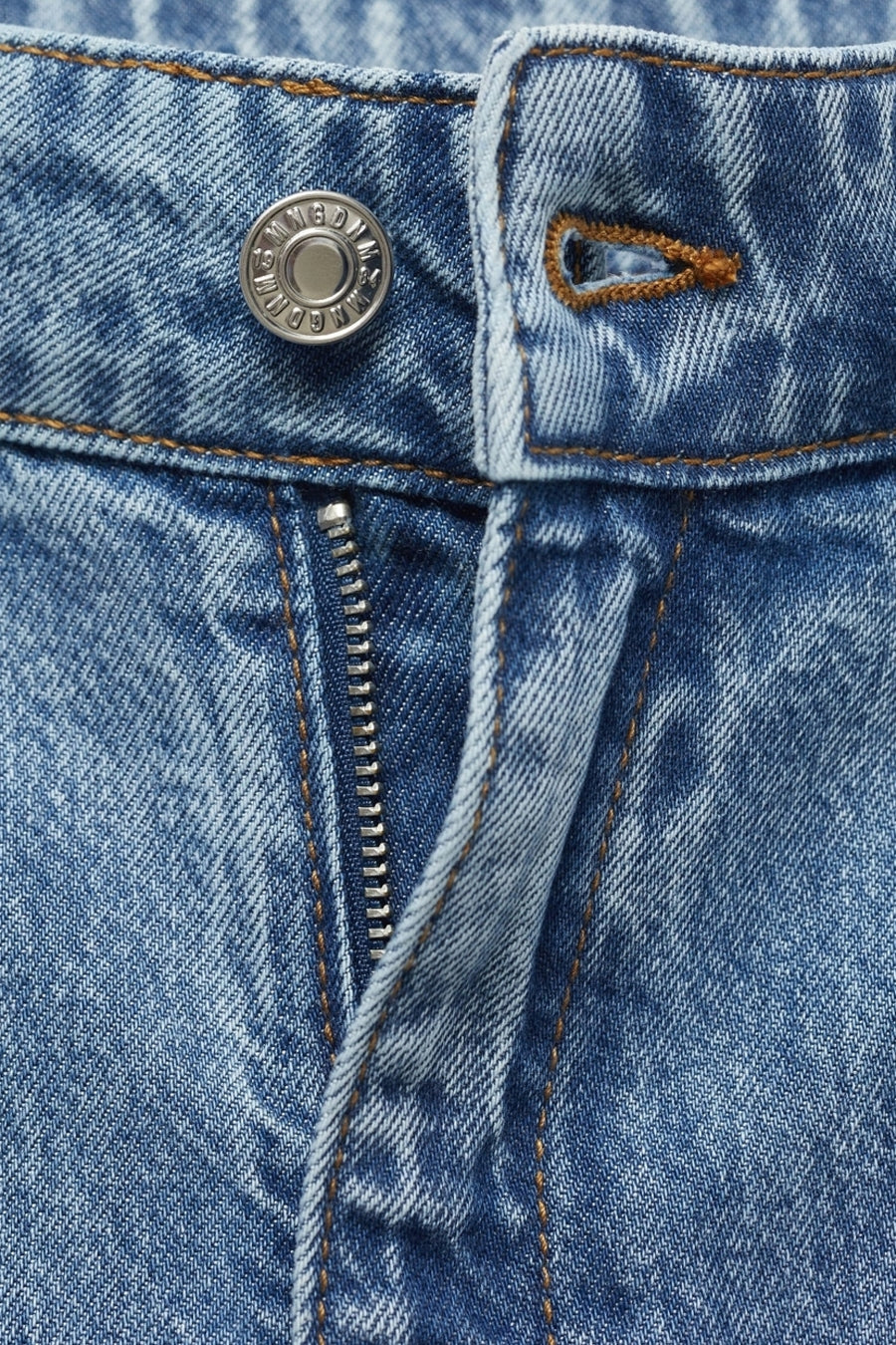 MELISSA - Mid blue denim - MANGO