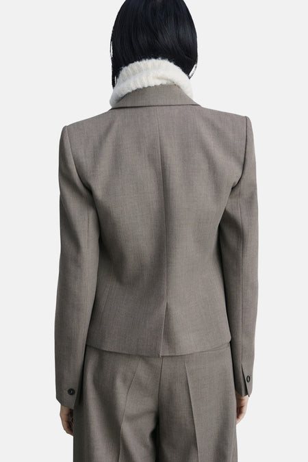 Blazer Bruin - Mango