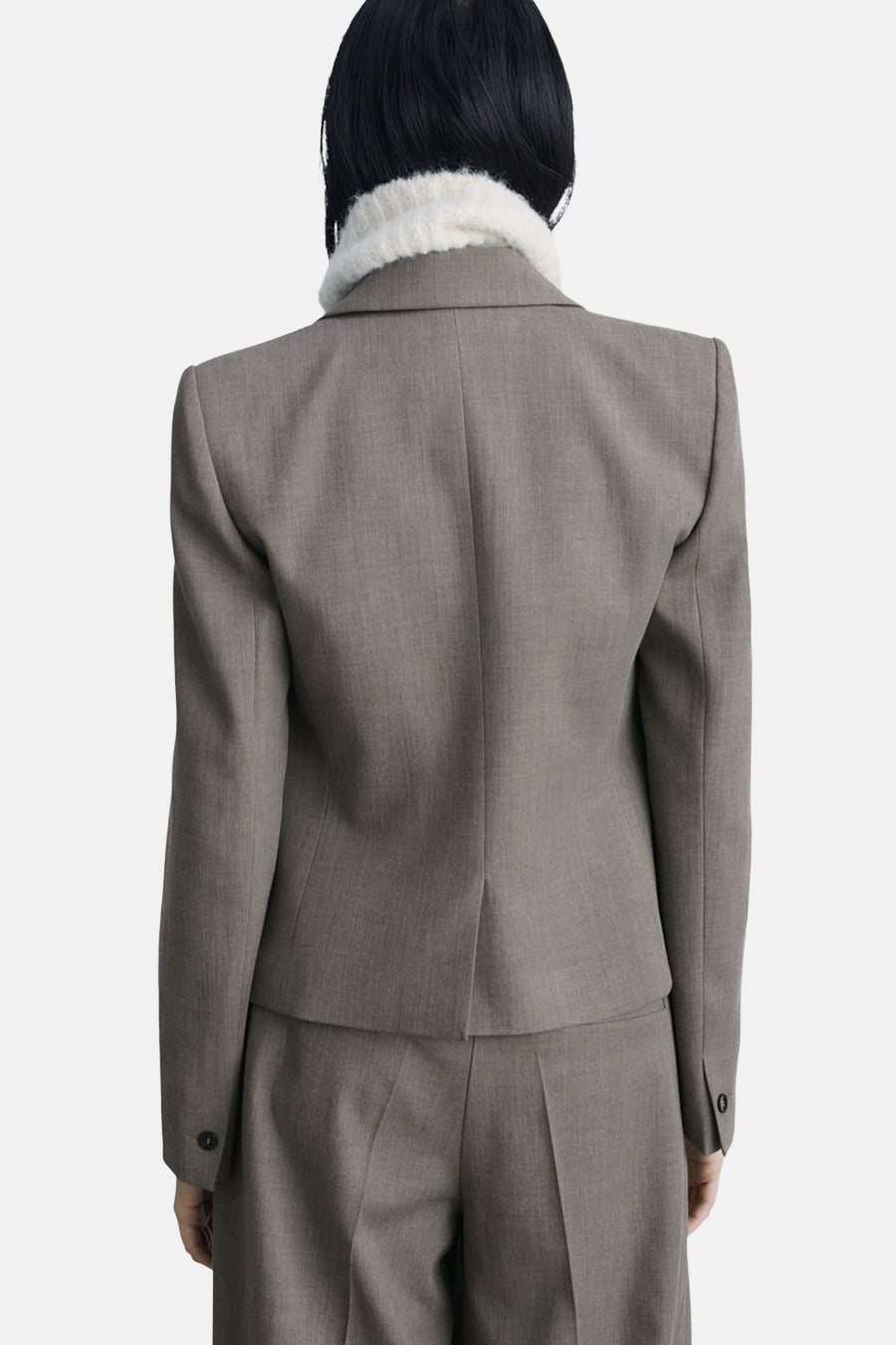 Blazer - bruin - MANGO