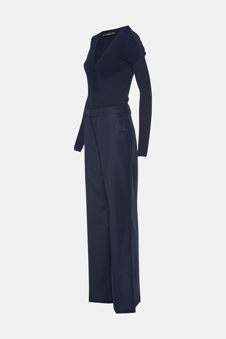 Jumpsuit Blauw - Mango