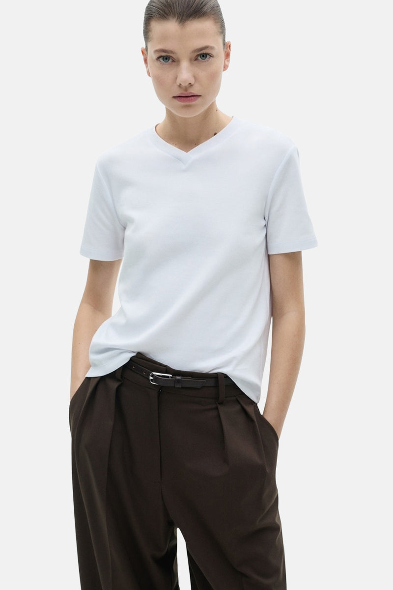 T-shirt met korte mouwen - wit