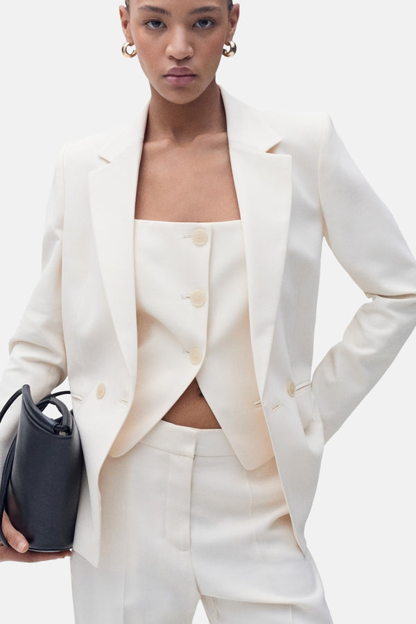 Blazer Wit - Mango