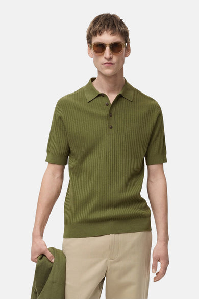 Polo met korte mouwen - groen