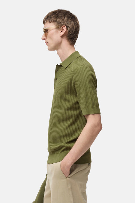 Polo met korte mouwen - groen