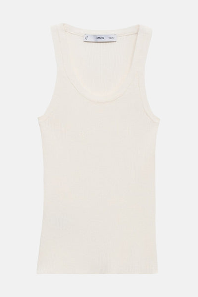 Débardeur Beige - Mango