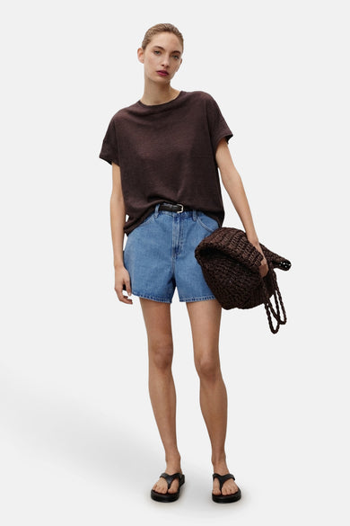 Bermuda - Mid blue denim