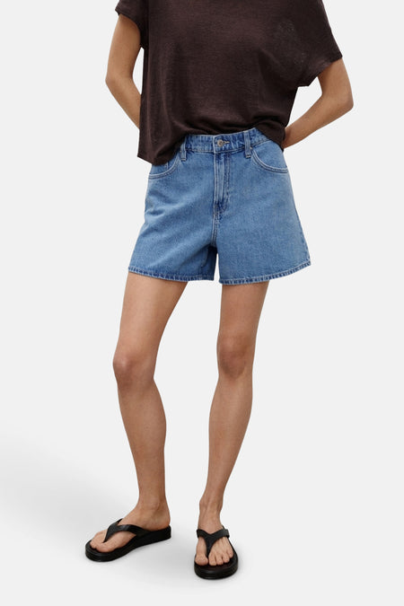 Bermuda - Mid blue denim