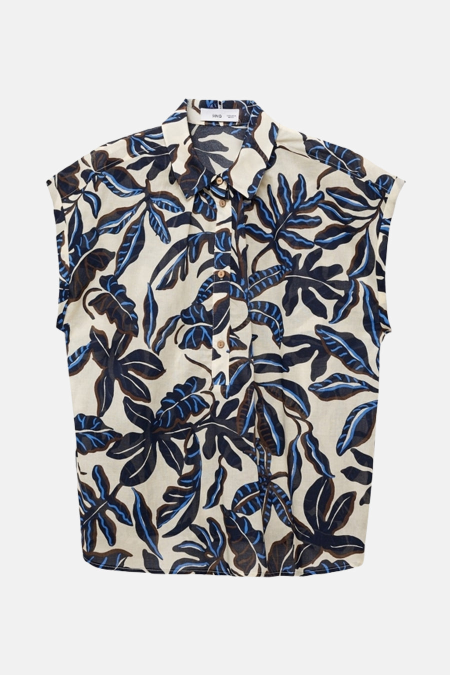 Chemise à manches courtes - Multicolore - MANGO