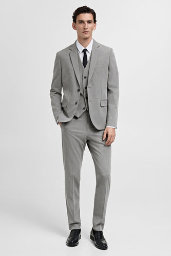 Gilet - grijs - MANGO