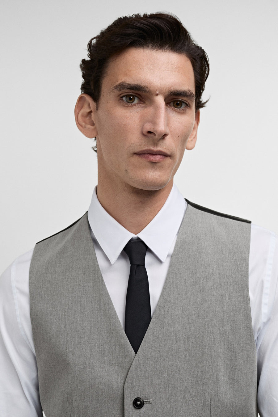 Gilet - grijs - MANGO