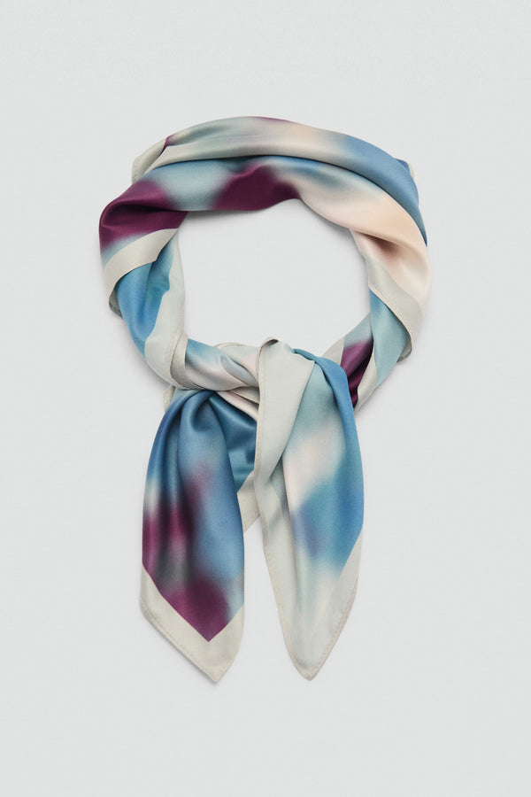 Zomersjaal Blauw - Mango