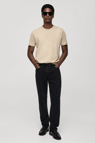 T-shirt à manches courtes - Beige