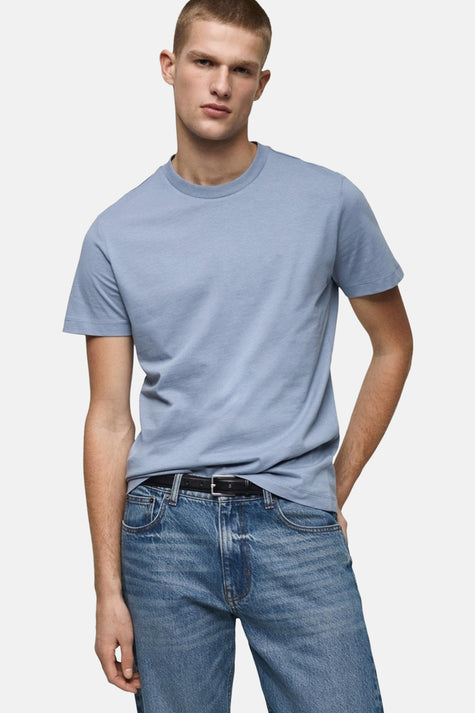 T-shirt (korte mouwen) Blauw - Mango