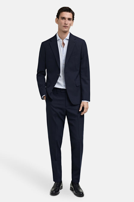 Hemd (lange mouwen) Blauw - Mango