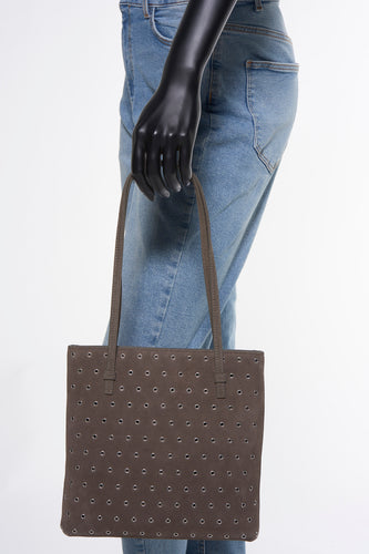 Handtas - bruin - MANGO